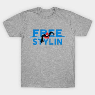 Freestylin Womens Swimming T-Shirt